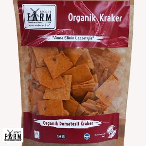 Organik Domatesli Kraker