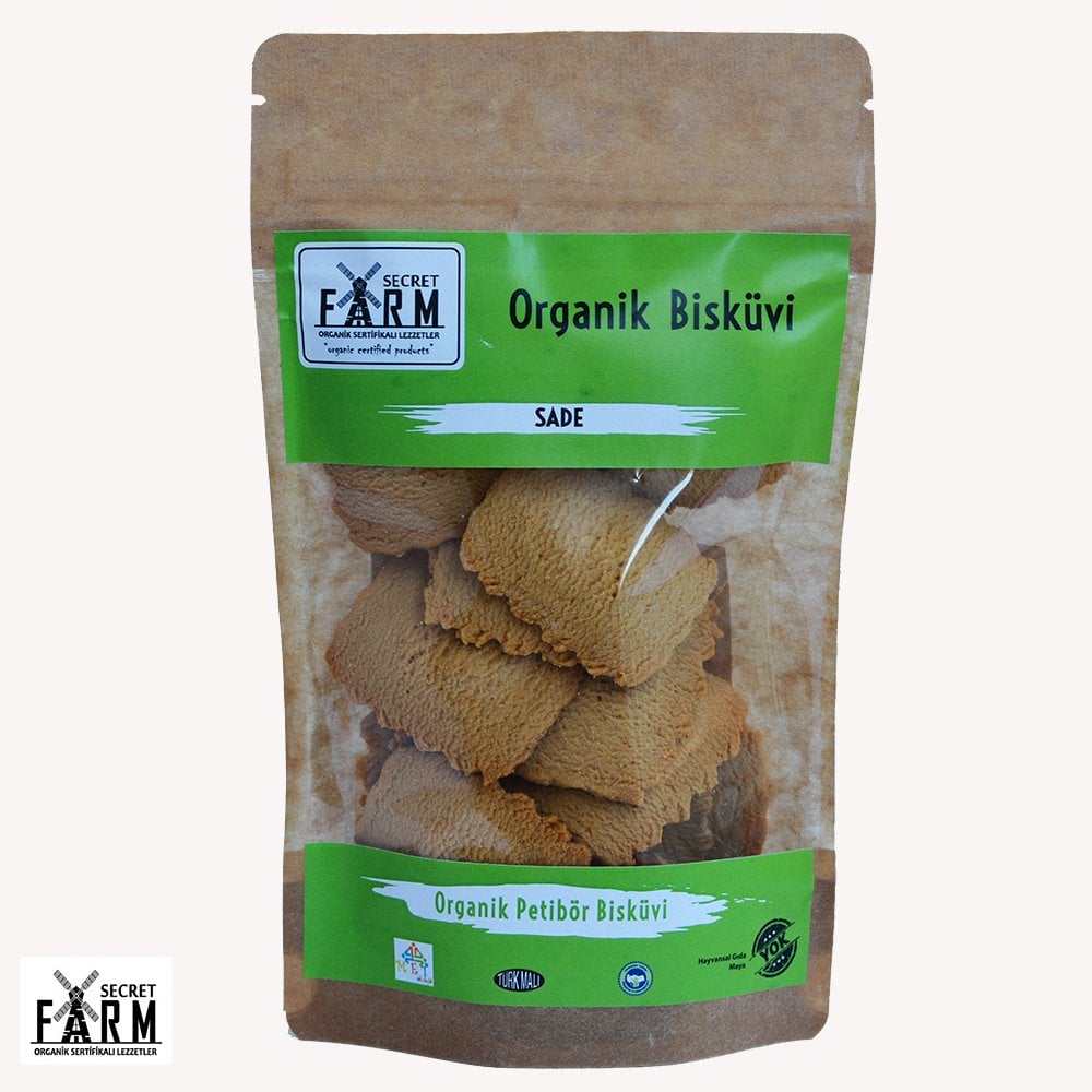 Organik Sade Bisküvi