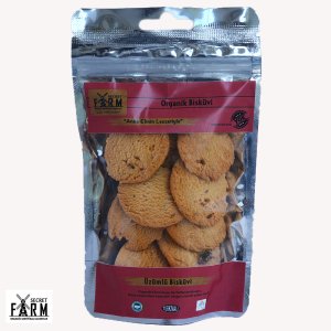 Organik Üzümlü Bisküvi ( 65 gr. )