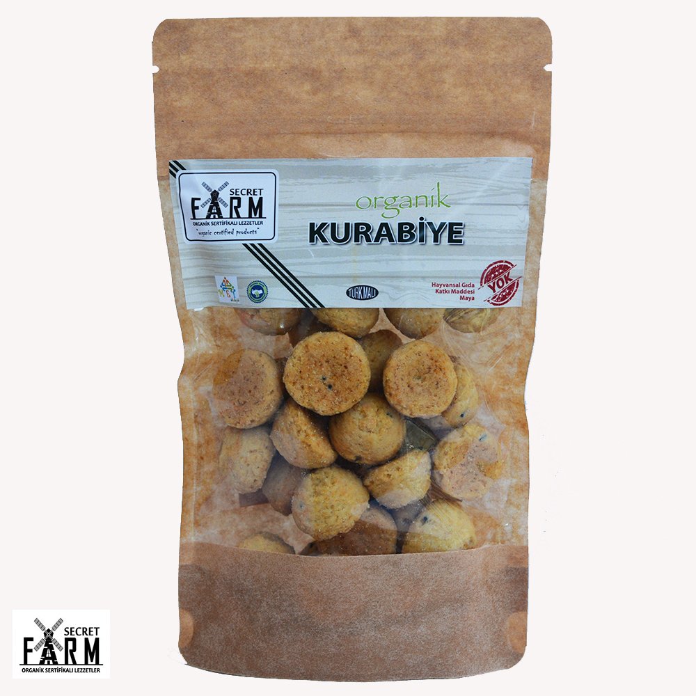 Organik Çörek Otlu Kurabiye