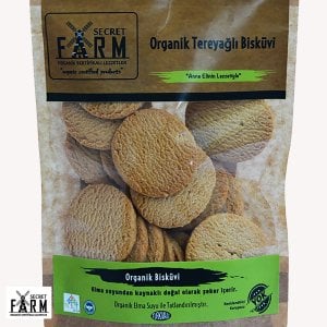 Organik Tereyağlı Sade Bisküvi