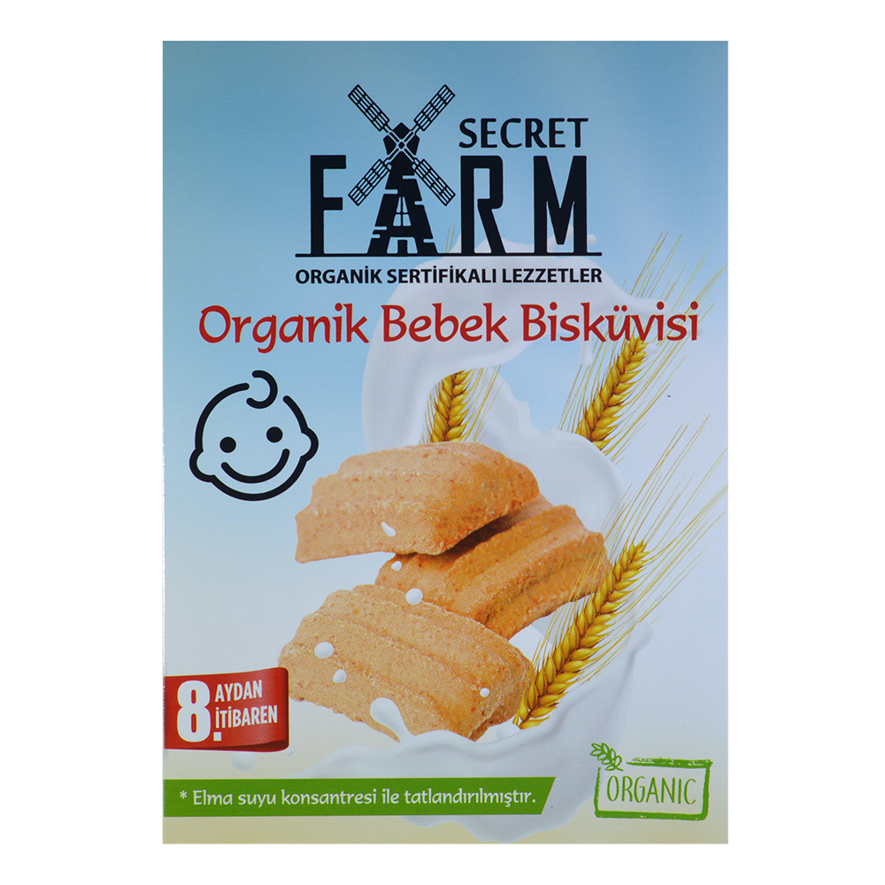 Organik Bebe Bisküvisi