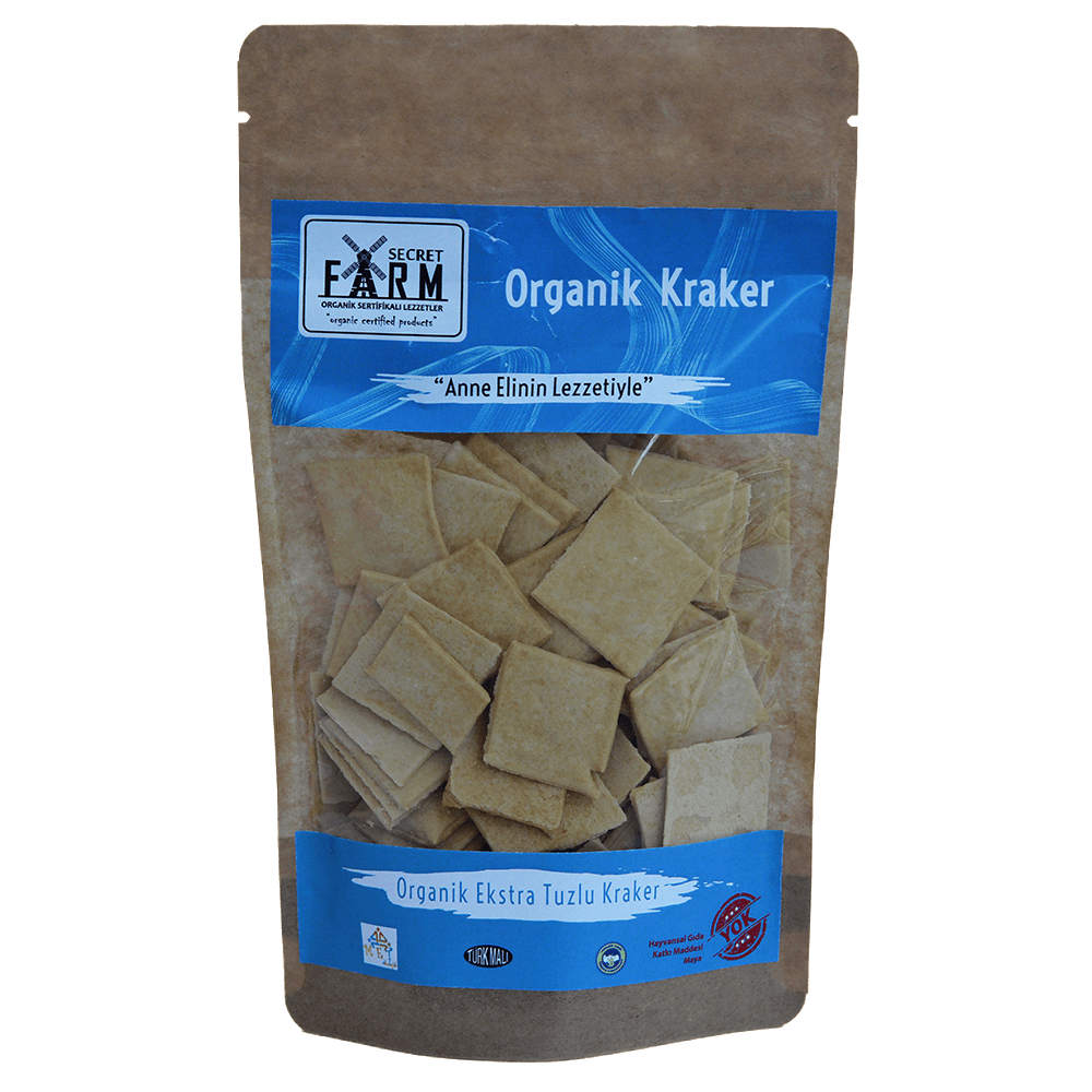 Organik Tuzlu Kraker
